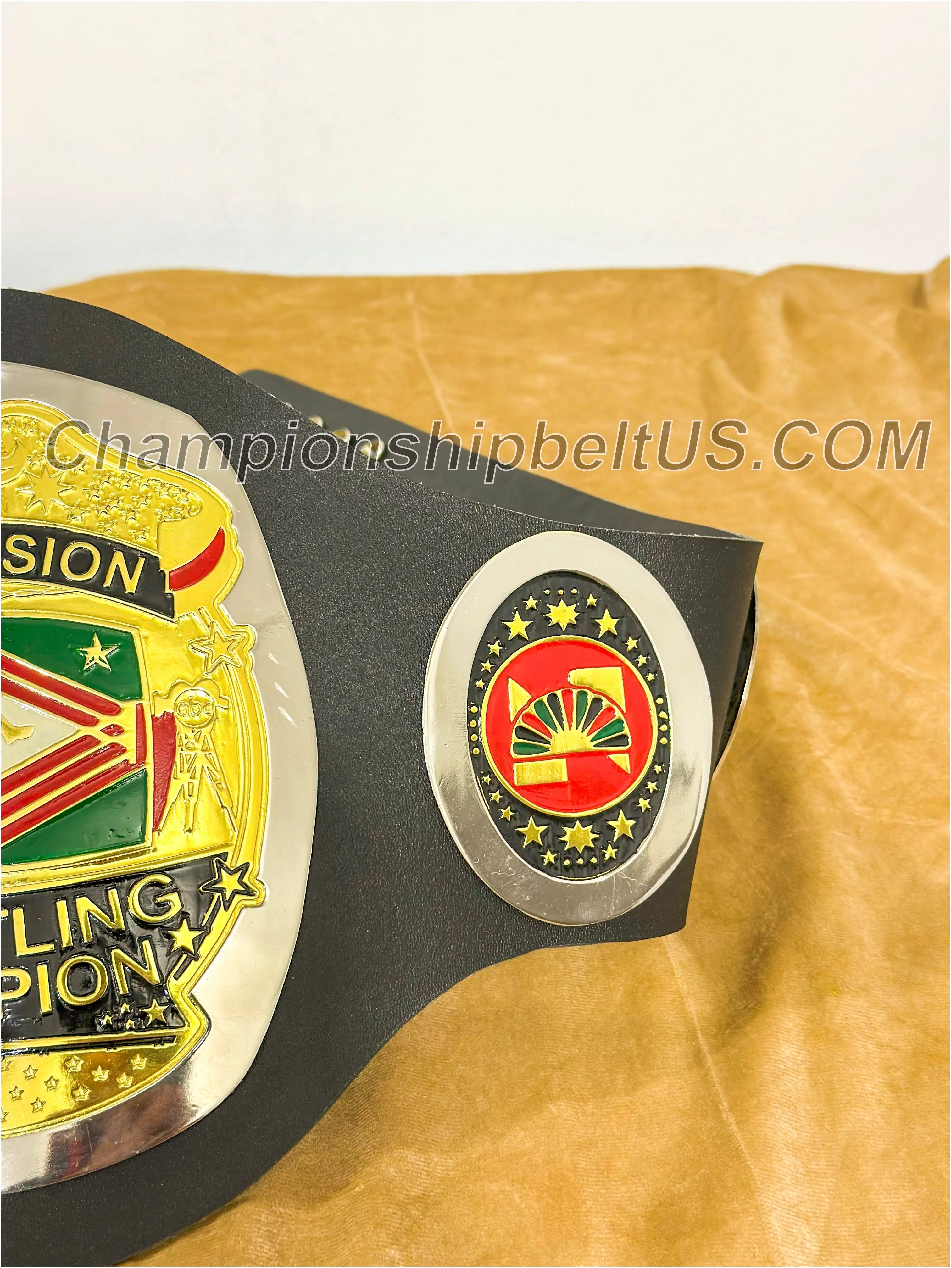 NWA Television Wrestling Champion Replica title Belt ChampionshipBeltUS