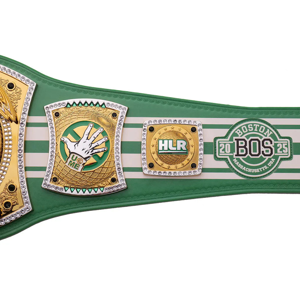 John Cena Farewell Tour 2025 Boston Spinner Championship Replica Title Belt ChampionshipBeltUS