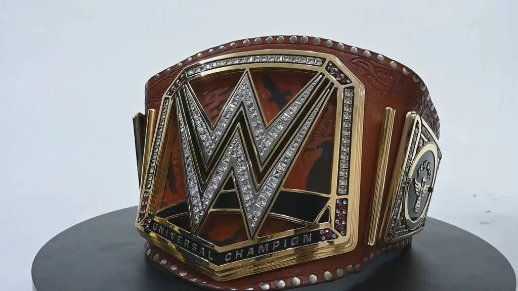 24K GOLD World Universal CNC Championship Belt 