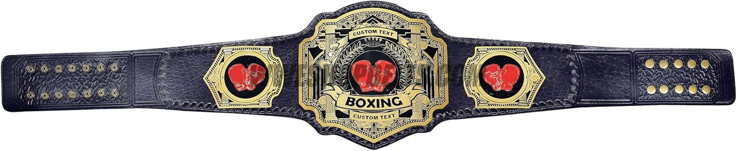 Custom Belts, Add Your Name Plate on Customizable Championship Belts for Halloween, Christmas, Valentine's, Skull Bone (Halloween)