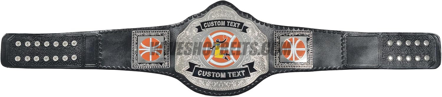 Custom Belts, Add Your Name Plate on Customizable Championship Belts for Halloween, Christmas, Valentine's, Skull Bone (Halloween)