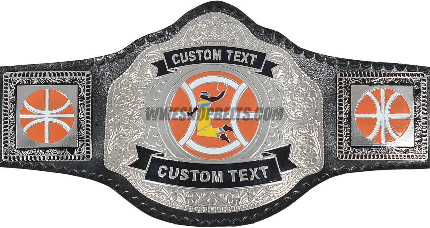Custom Belts, Add Your Name Plate on Customizable Championship Belts for Halloween, Christmas, Valentine's, Skull Bone (Halloween)