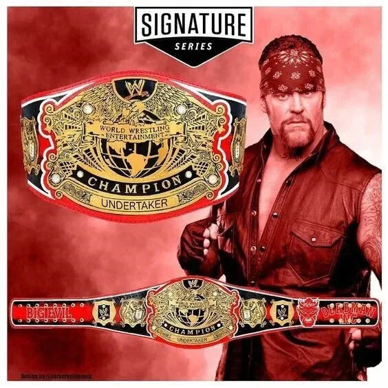 Undisputed Undertaker Championship Signature Series Wrestling Belt Replica ChampionshipBeltUS