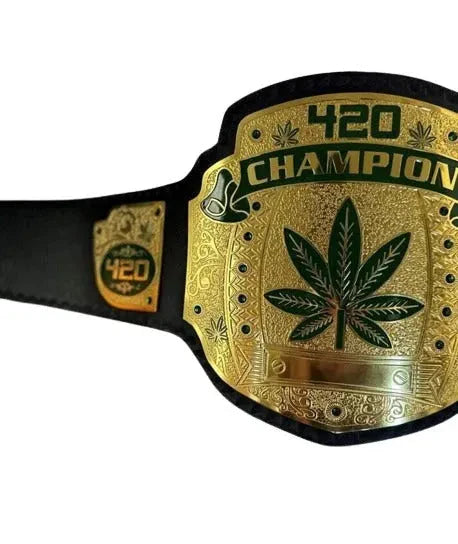 420 Championship Belt – Weed World Wrestling Edition ChampionshipBeltUS