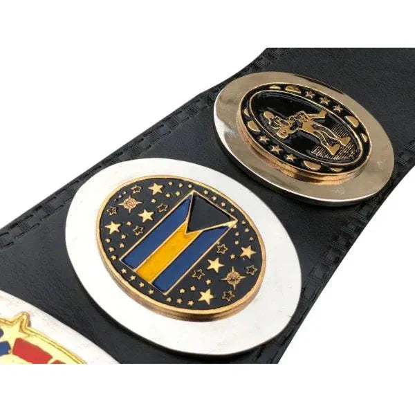 NWA Bahamas Bahamian Heavyweight Wrestling Champion Belt Islands Florida Championship ChampionshipBeltUS