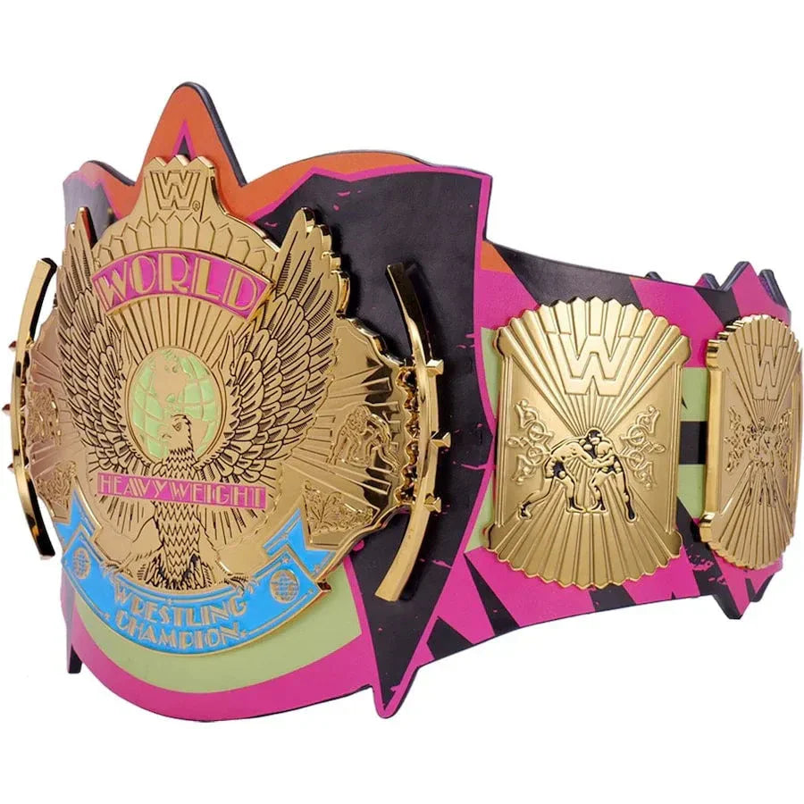 The Ultimate Warrior Signature Series Championship Replica Title Belt ChampionshipBeltUS