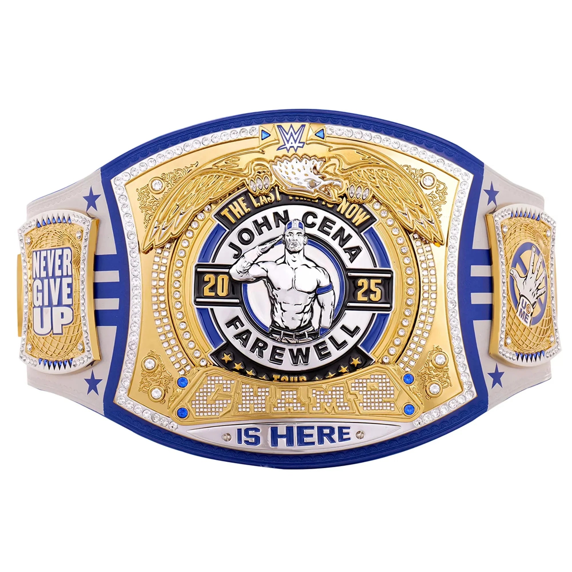 John Cena Farewell Tour 2025 Knoxville Spinner Championship Replica Title Belt (Copy) ChampionshipBeltUS