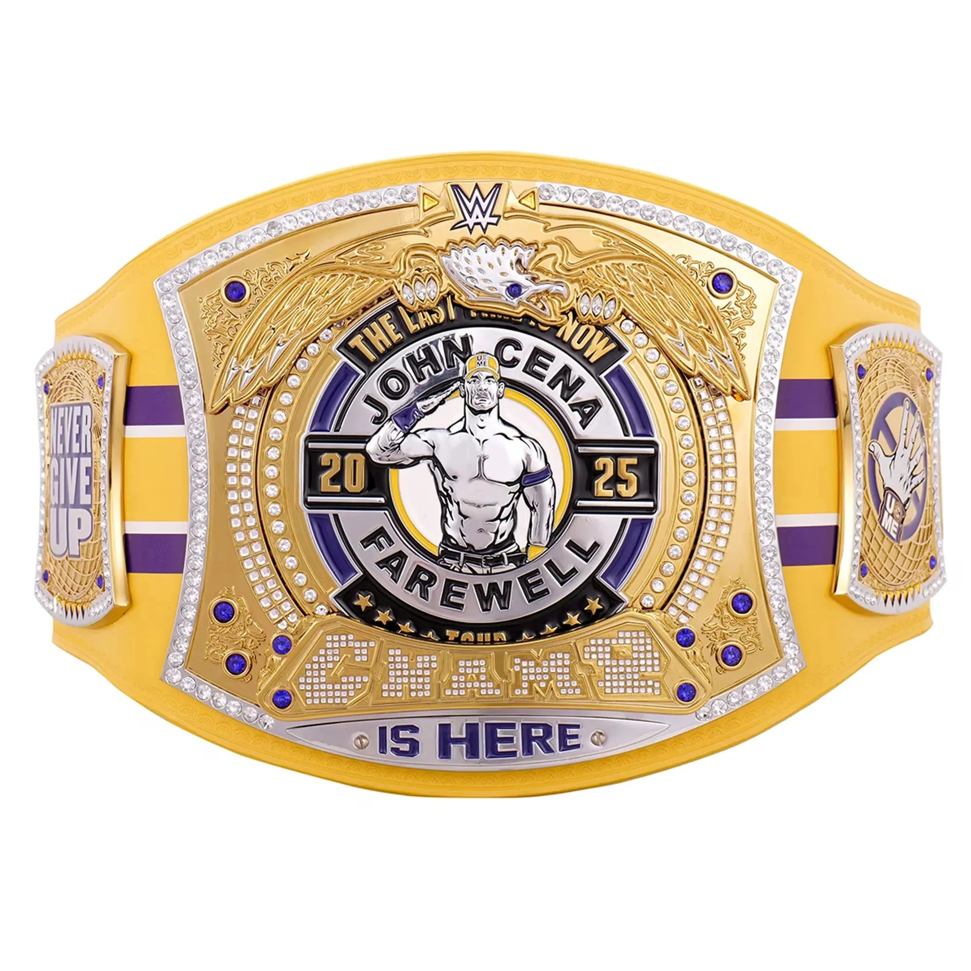 John Cena Farewell Tour 2025 Bakersfield Spinner Championship Replica Title Belt (Copy) ChampionshipBeltUS