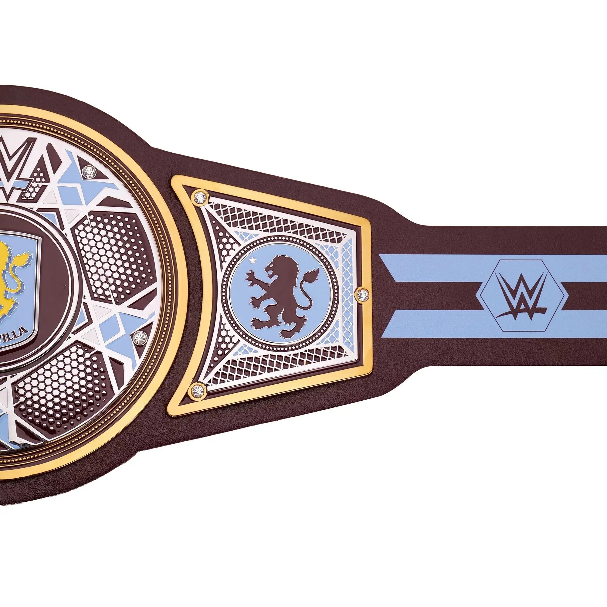 WWE x Aston Villa Legacy Champion Replica Belt – Iconic Football & Wrestling Tribute ChampionshipBeltUS