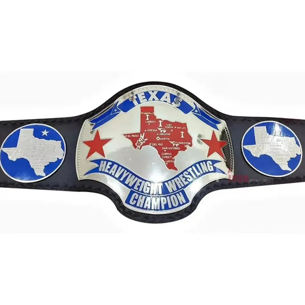 NWA Texas Heavyweight Championship Wrestling Replica Title Belt ChampionshipBeltUS