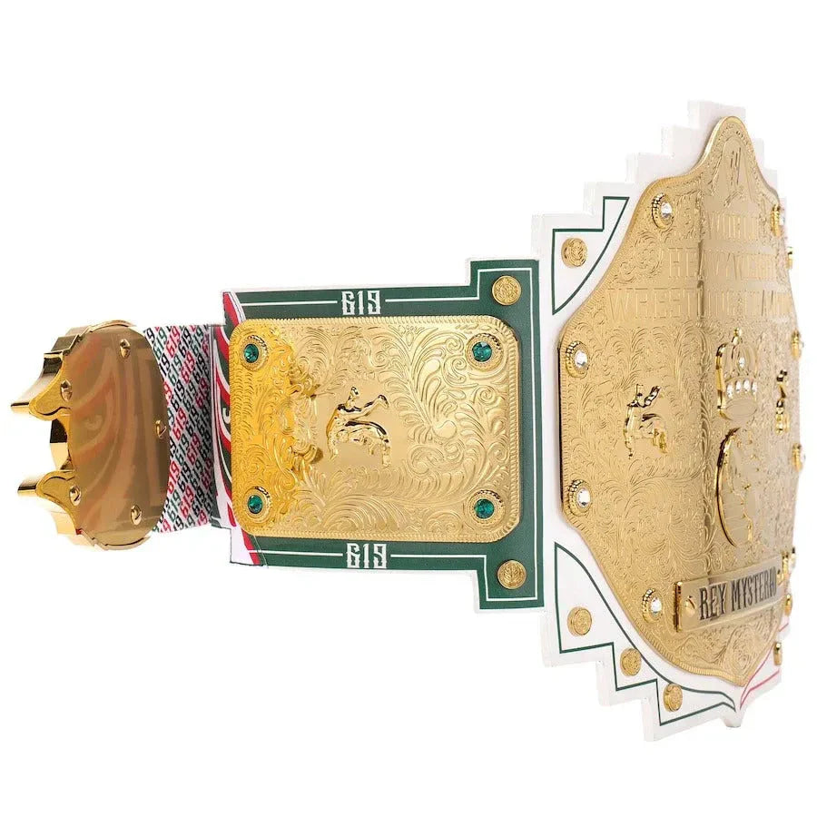 Rey Mysterio 20th Anniversary Signature Series Championship Replica Title Belt ChampionshipBeltUS