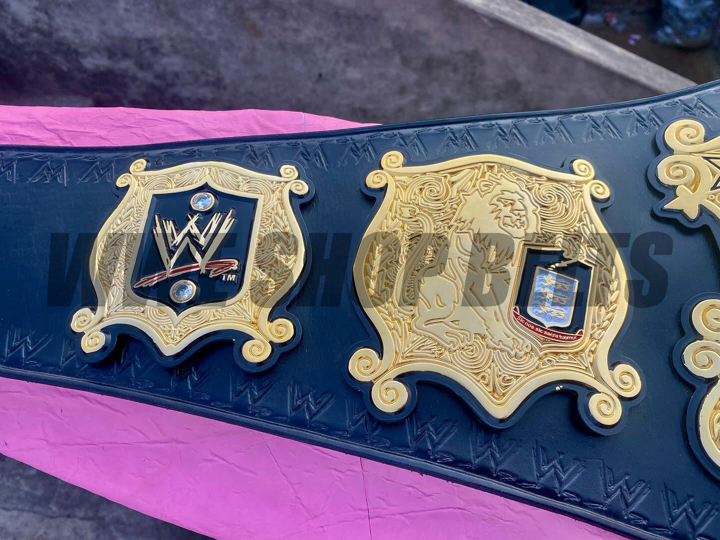 24K GOLD WWE Undisputed Championship Belt – Eddie Guerrero Edition CNC Belt