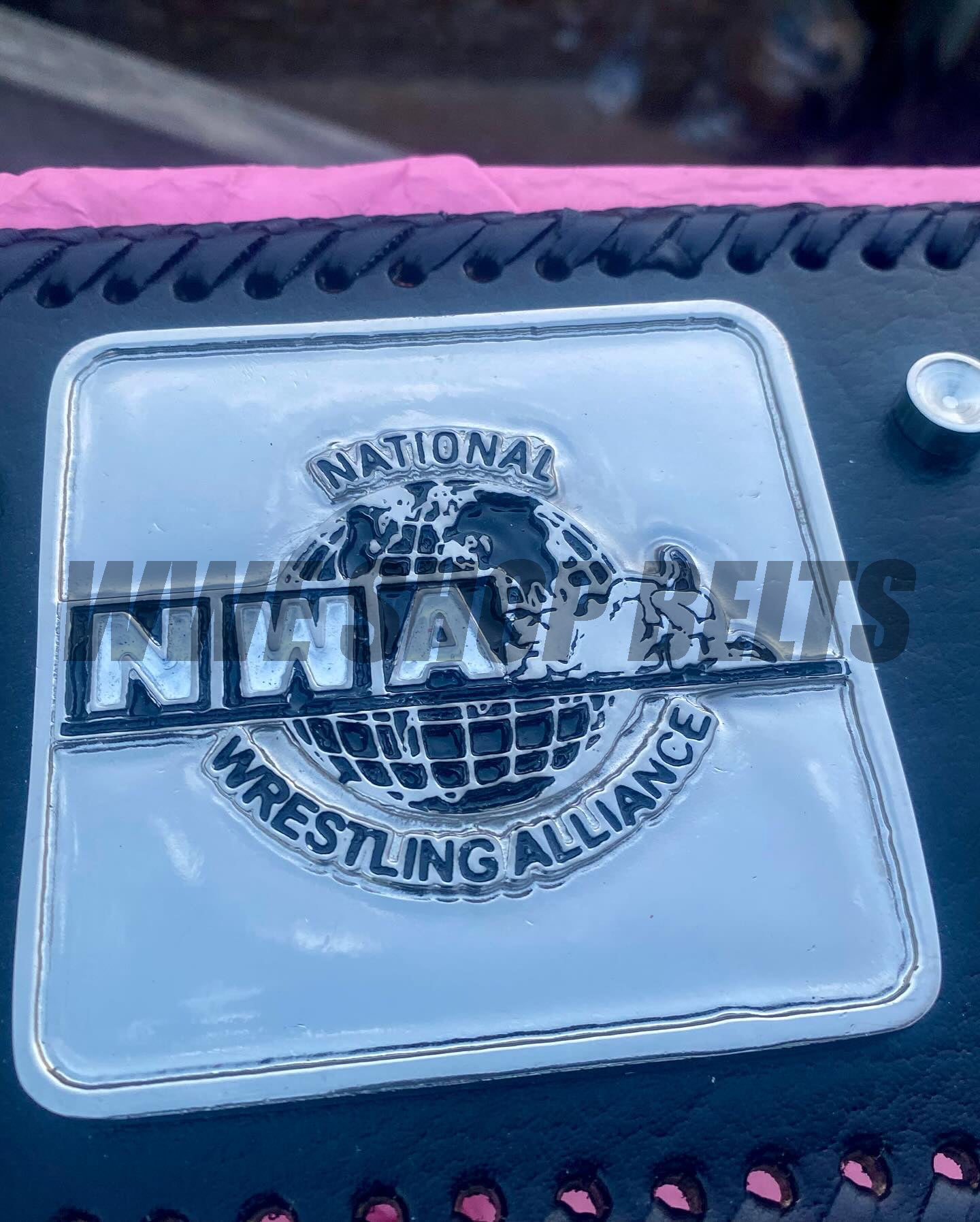 24K Bob Caudle “Voice of Mid-Atlantic Wrestling” Tribute Belt CNC Belt