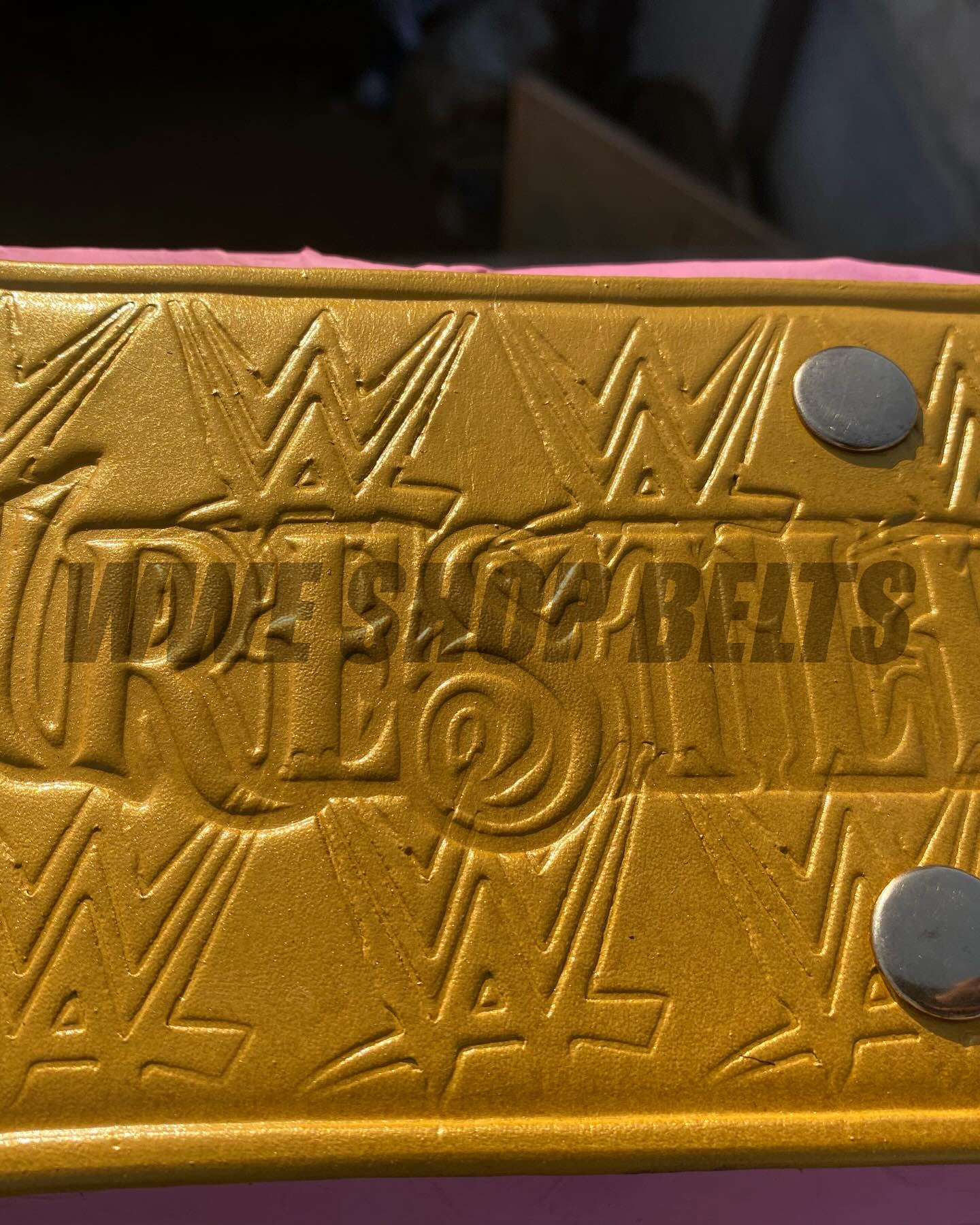 The 24K GOLD Wrestle Mania Premium CNC Championship Belt Replica